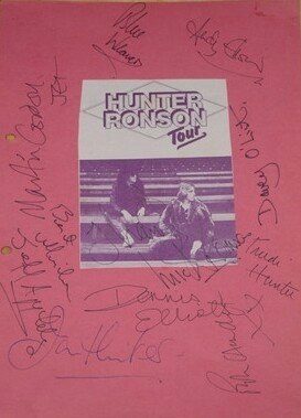 Hunter-Ronson-tour-poster-signed